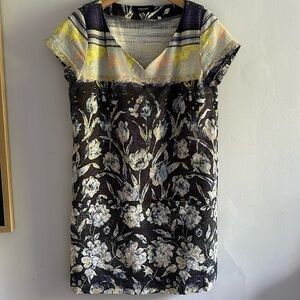 Rachel Comey floral shift dress made in NY women’s US4